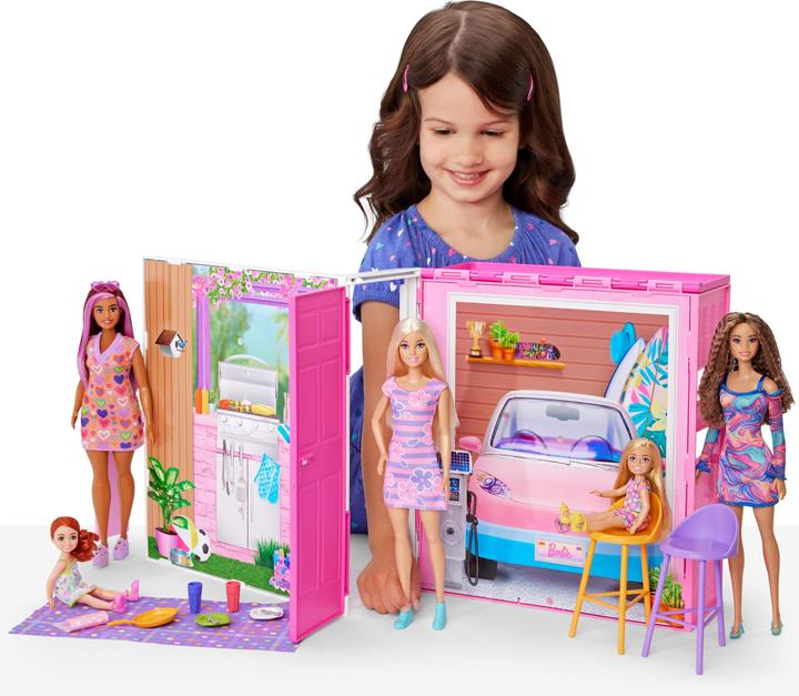 Actual product image Barbie Holiday home playset
