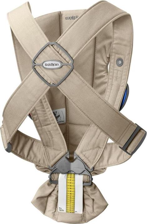 Produktbild BabyBjörn Tragesitz Mini, Woven, beige