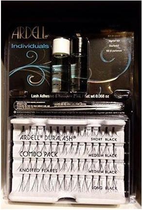 Actual product image Ardell 3D Individuals Combo Pack (Artificial eyelashes)