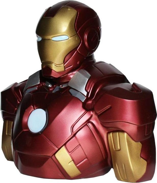 Image du produit GED Marvel Iron Man Money Box - Salvadanaio - Busto 20cm (22 x 22 cm)