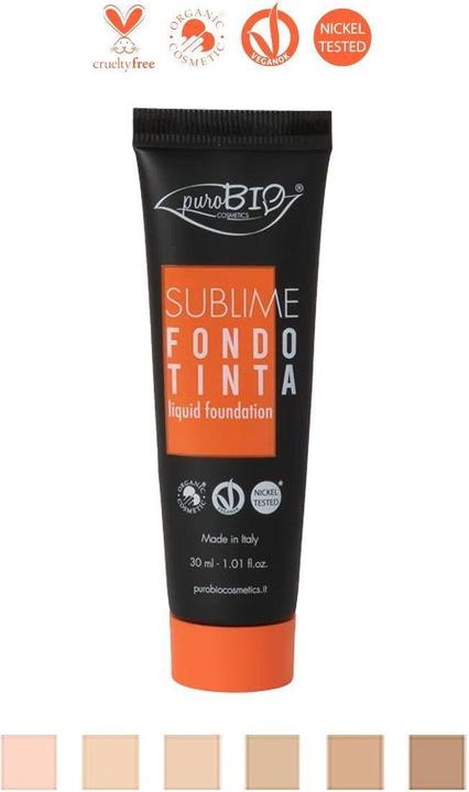 Actual product image SanDisk Purobio Sublime Liquid Foundation Fluid 04 (04)