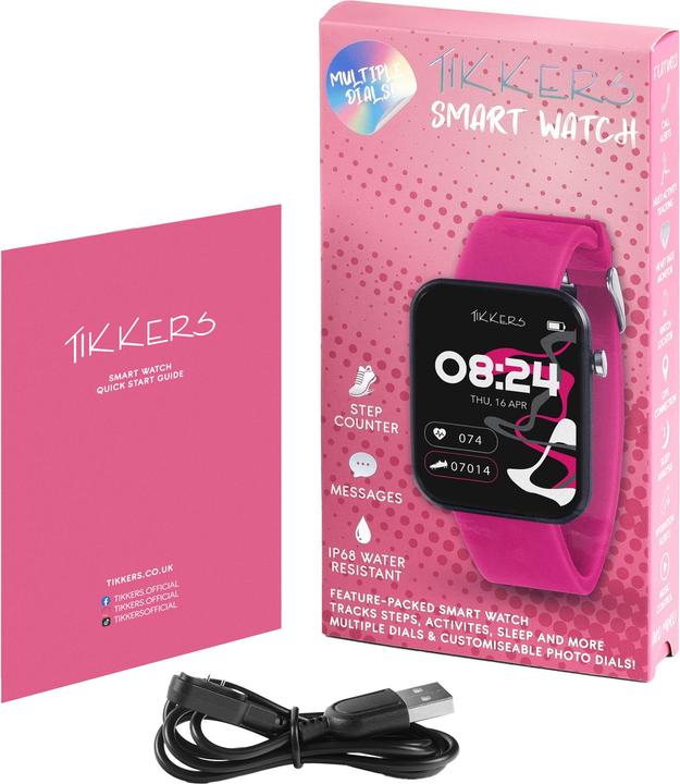 Actual product image Tikkers Smart Watch Series 13 Silicone Strap
