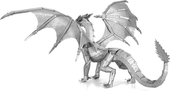 Produktbild Metal Earth : Steel Dragon – Premium Metall Bausatz