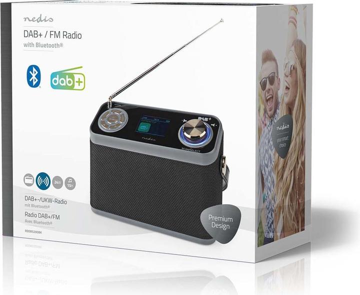 Actual product image Nedis DAB+ radio (DAB+, FM, Bluetooth)