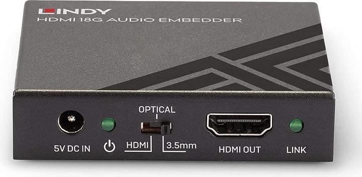 Actual product image Lindy HDMI Audio Embedder