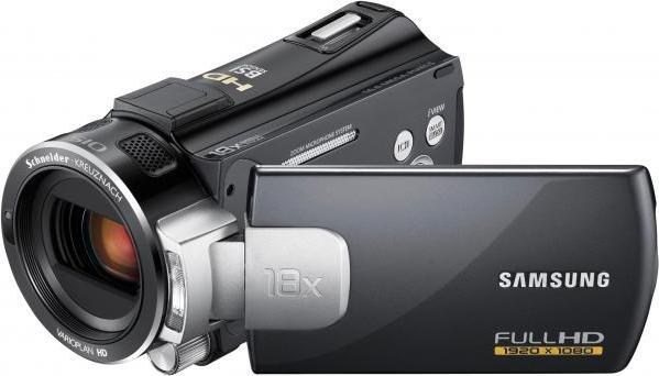 Actual product image Samsung HMX-S10, Full-HD Flash Camcorder, 15x optical zoom