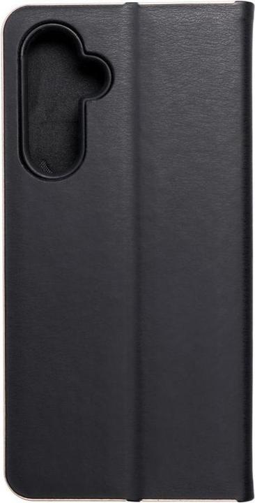 Actual product image OEM Book case LUNA Book Gold for SAMSUNG A54 5G black (Samsung Galaxy A54 5G)