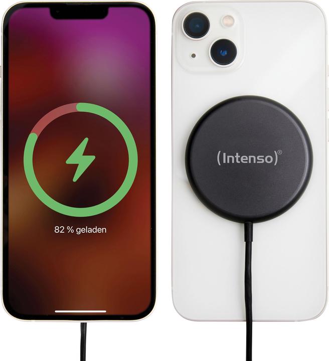 Image du produit Intenso Chargeur magnétique sans fil MB1 noir (15 W)
