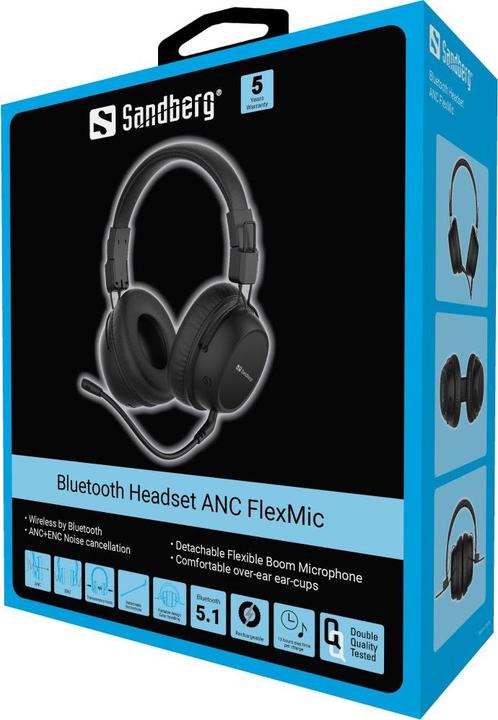 Actual product image Sandberg ANC FlexMic (Wireless, USB-C)