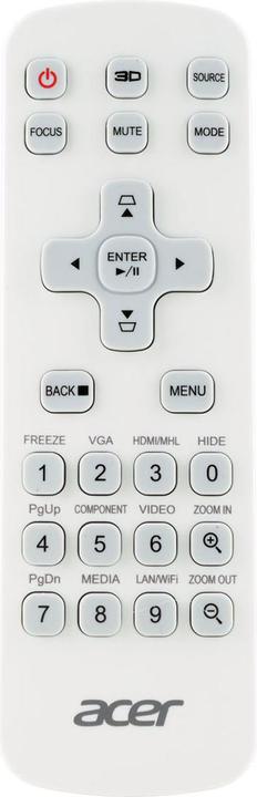 Acer Original Fernbedienung MC.JMV11.008, J-25021 (Fernbedienung)