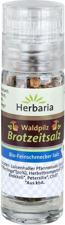 Produktbild Herbaria Waldpilz Brotzeitsalz Mini-Mühle bio (9 g)