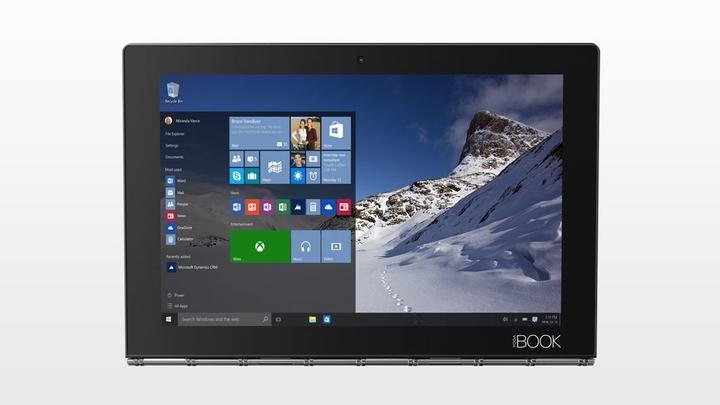 Actual product image Lenovo YOGA Book - DE-Layout (10")