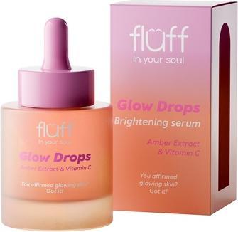 Fluff In Your Soul Glow Drops Brightenig Serum Brightening Serum With Amber Extract And Vitamin C (30 ml)