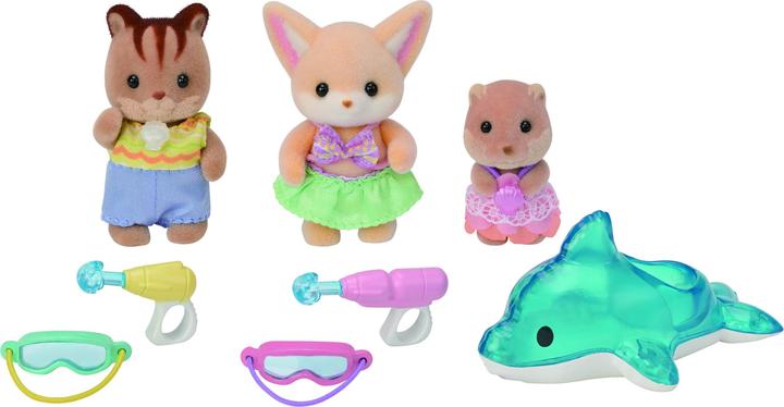 Sylvanian Families Adventure kindergarten friends "Pool fun"