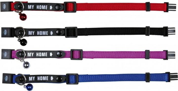 Produktbild Trixie Katzenhalsband mit Adresslasche (One Size, Katze, Allgemein)