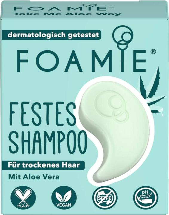Foamie - Festes Shampoo Take Me Aloe Way Travel (Festes Shampoo)