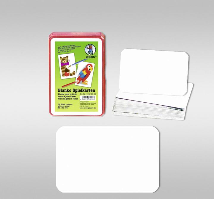 Image du produit Ursus Cartes à jouer vierges