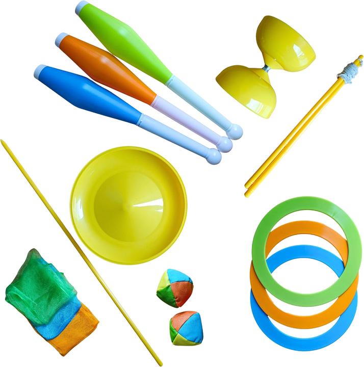 Actual product image Alldoro Juggling set in a rucksack