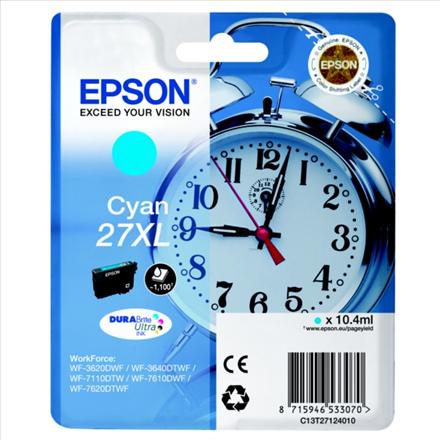 Actual product image Epson 27XL DuraBrite Ultra (C)