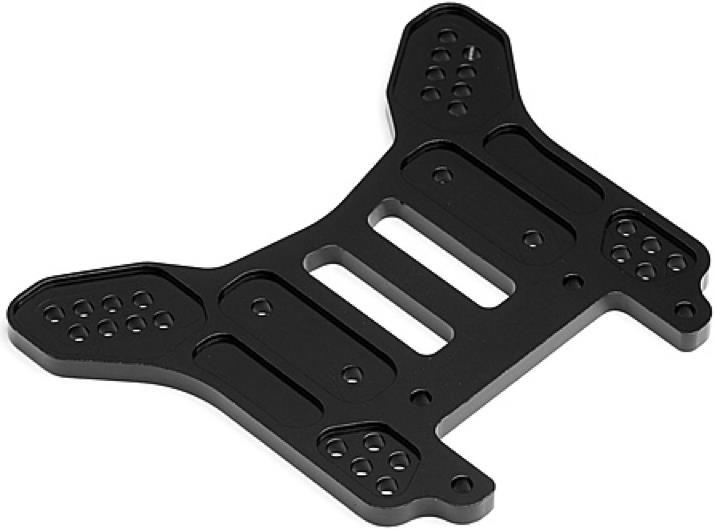 HPI Trophy Buggy Tour d'amortisseur arrière 7075 4mm Noir