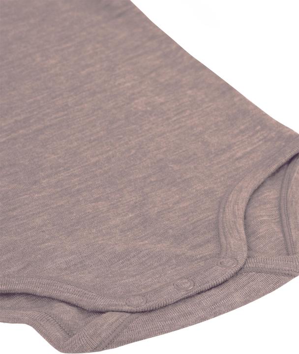 Produktbild Normani 2er Pack Baby-Body Basic Merino Wickelbody Langarm mit Knopf - 9347 (44)