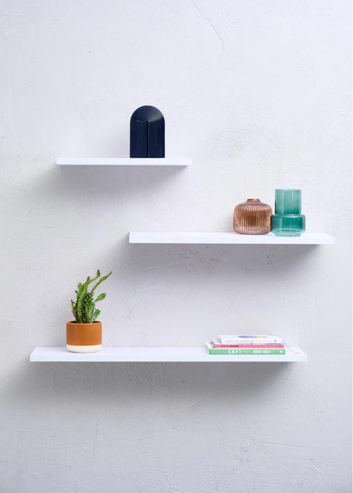 Produktbild Schou Wandregal 58 x 20 x 1.8 cm, Weiss (58 x 20 x 2 cm)