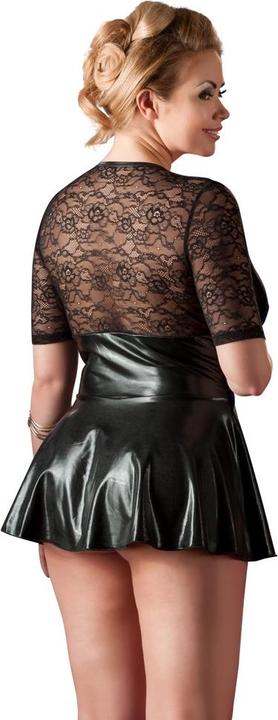 Produktbild Cottelli Collection Kleid schwarz/rot XL (XL)