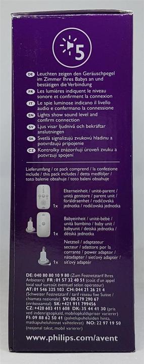 Actual product image Philips Avent Audio (Baby Monitor Audio, 330 m)