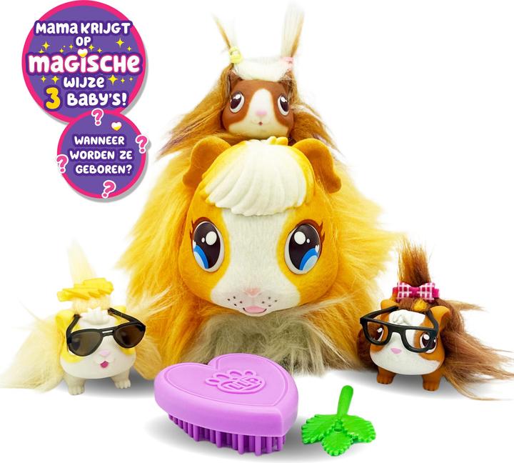 Produktbild Little Mama Surprise mit Stall und 3 Überraschungsbabys (22.30 cm)