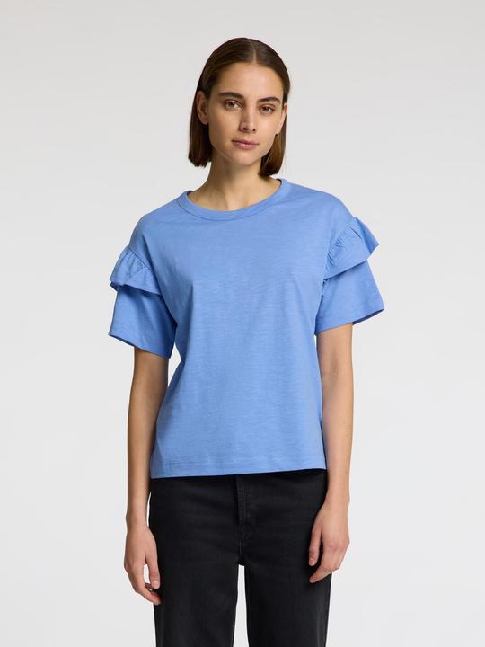 Immagine prodotto Selected Femme Bio-Baumwolle Rüschen T-Shirt (XL)