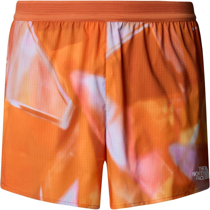 digital orange prisms print