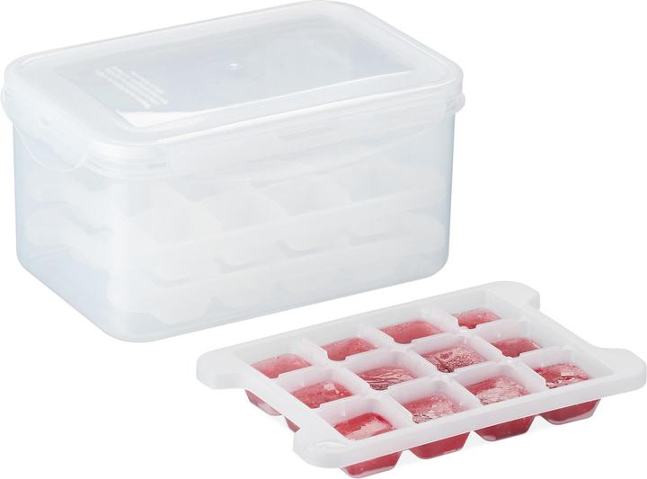 Relaxdays Ice cube mould set