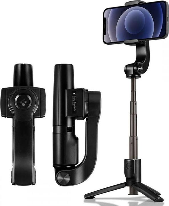 Actual product image Spigen S610W gimbal wireless Selfie Stick black
