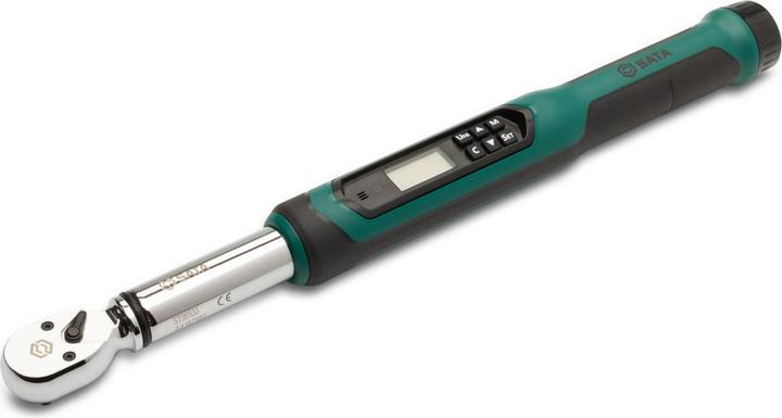 Produktbild SATA 3/8" Elektronischer Drehmomentschlüssel, mit Winkelfunktion 13,5Nm - 135Nm (3/8", 13.50 Nm, 135 Nm)