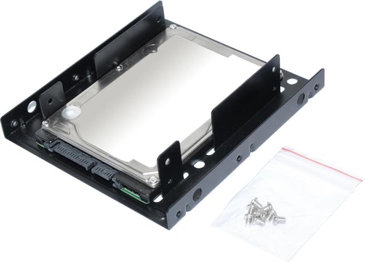 Produktbild Terratec Einbaurahmen ultron intern 2x2.5" SSD/HDD Metall schwarz