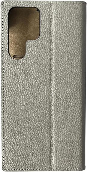Image du produit Mike Galeli Book-Cover cuir véritable Marc gris clair (Samsung Galaxy S22 Ultra)