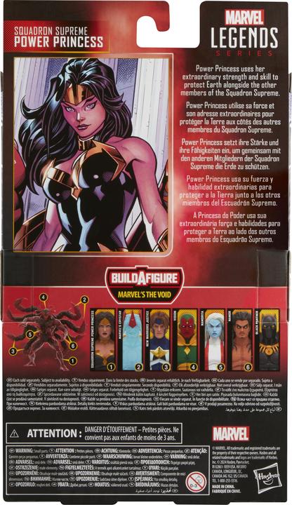 Actual product image Hasbro Marvel Legends Action Figure Squadron Supreme Power Princess (BAF: Marvel's The Void) 15 cm