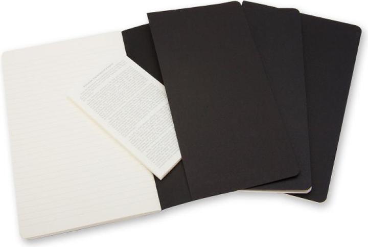 Actual product image Moleskine Cahier Pocket Set of 3 (A6, Lined, Soft cover)
