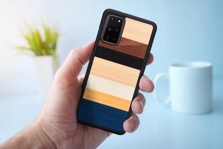 Actual product image Man.Wand &WOOD case for Galaxy S20+ province juodas (Samsung Galaxy S20+)