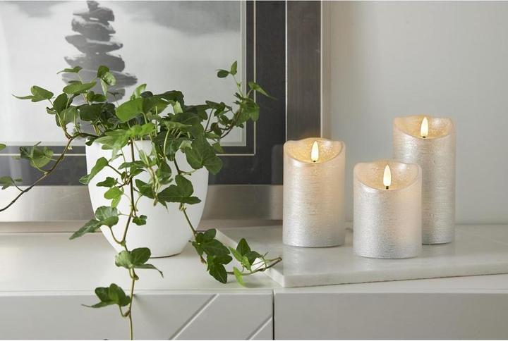 Actual product image Star Trading LED Pillar Candle Flame Rustic (1 x)