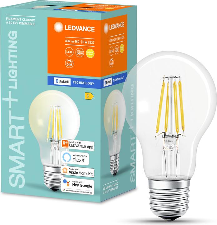 Produktbild Ledvance Smart+ (E27, 6 W, 650 lm, 1 x, E)