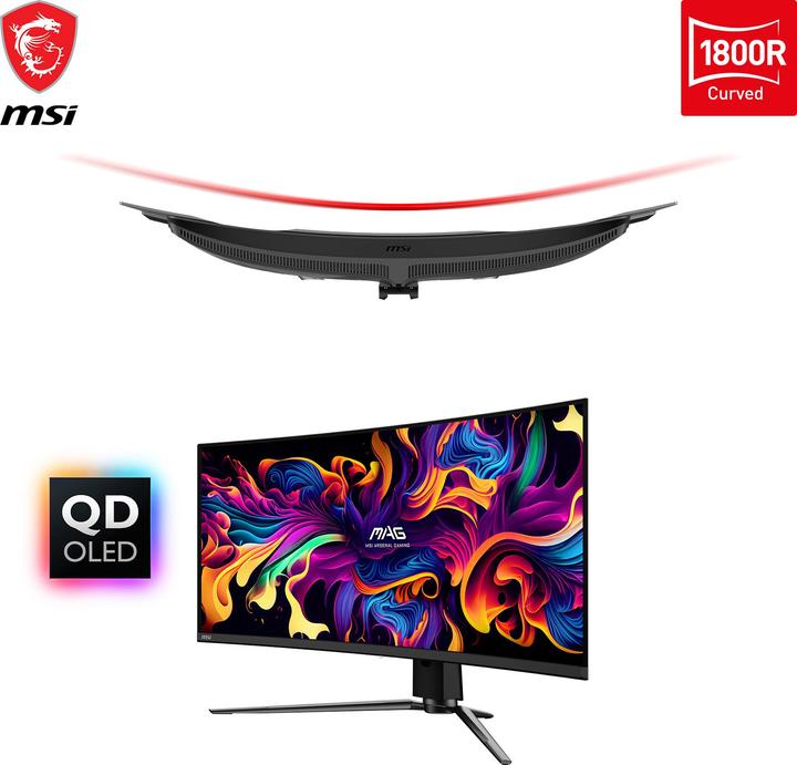Produktbild MSI MAG 341CQPDE QD-OLED (3440 x 1440 Pixel, 34")