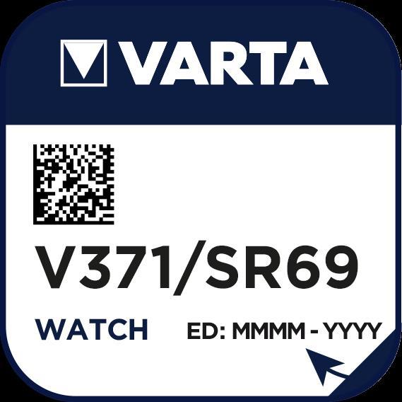 Produktbild Varta V371 (1 Stk., SR69, 30 mAh)