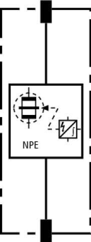 Actual product image Dehn DGP M MOD 255 N-PE lightning arrester Spark gap S