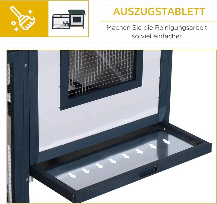 Produktbild PawHut Meerschweinchenstall mit Freigehege