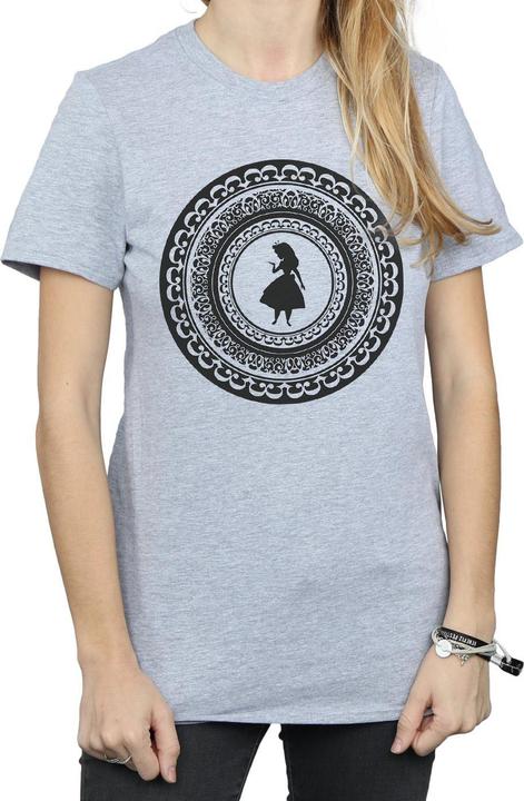 Immagine prodotto Disney Alice In Wonderland Circle Maglietta Ampia Donna (XL)