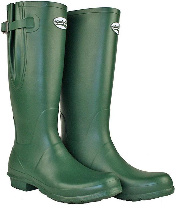 Rockfish Gummistiefel mit NeoprenInnenfutter verstellbar matt (35)