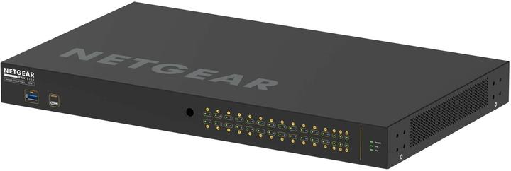 Actual product image Netgear PoE+ Switch AV Line M4250-26G4F-PoE+ 28 Port (26 Ports)