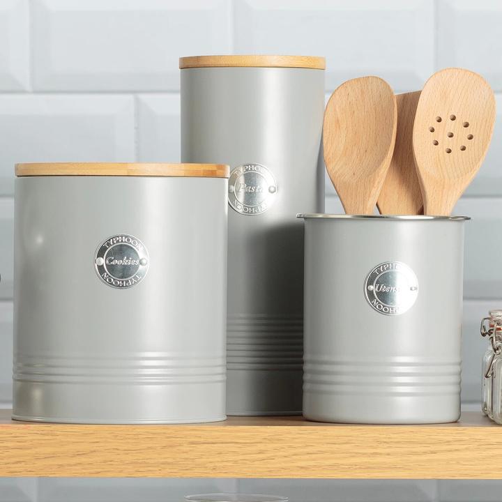 Actual product image Typhoon LIVING Tea Storage Container, pastel grey, 1 litre