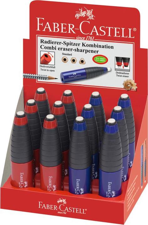Actual product image Faber-Castell Eraser sharpener combi